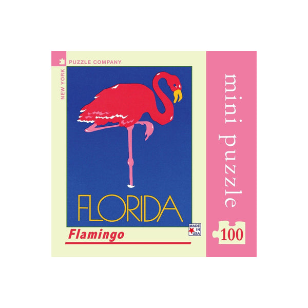 Flamingo mini puzzel